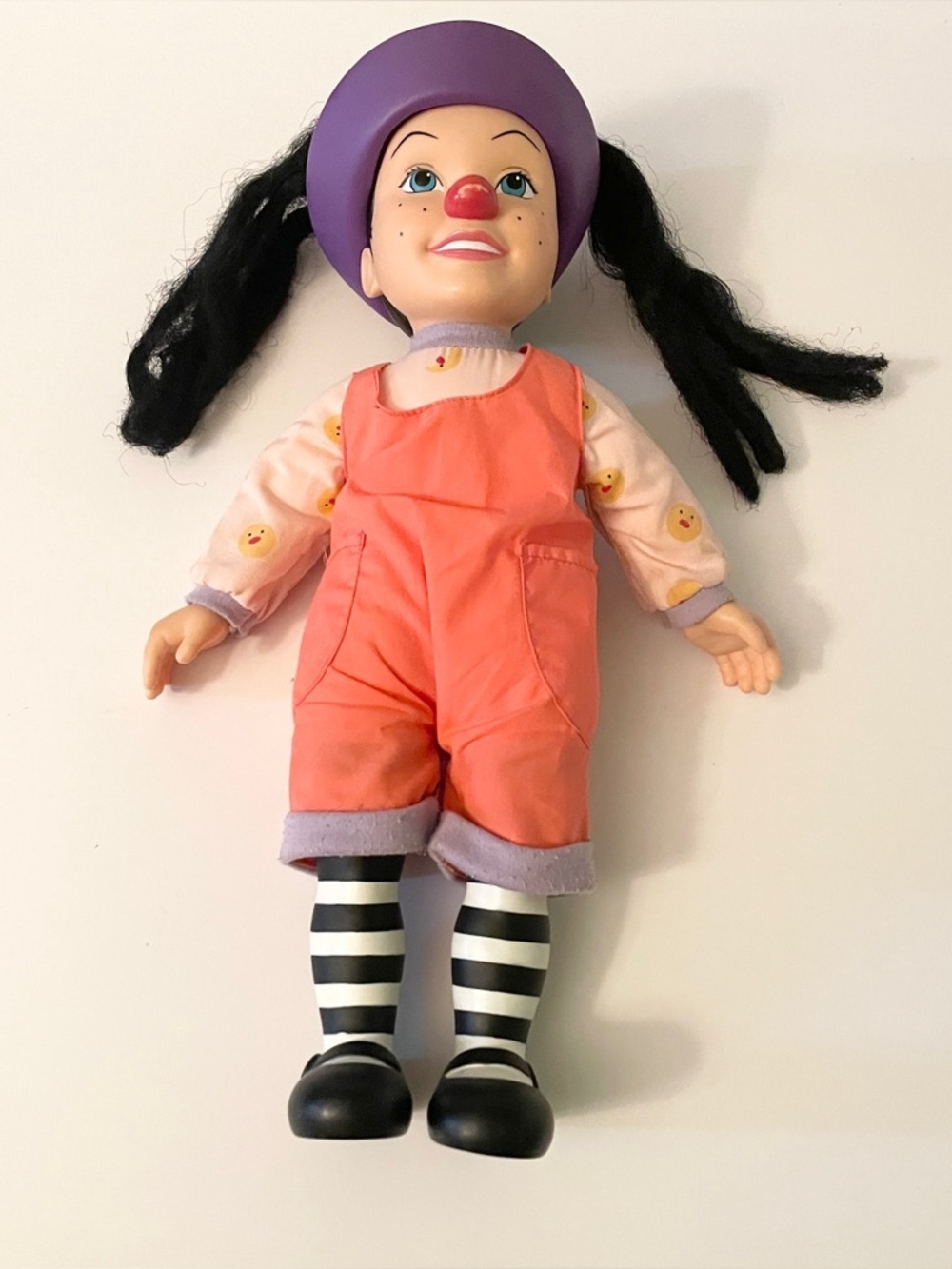 Vintage 1997 The Big Comfy Couch Loonette Doll Playmates Toys Pink Overalls